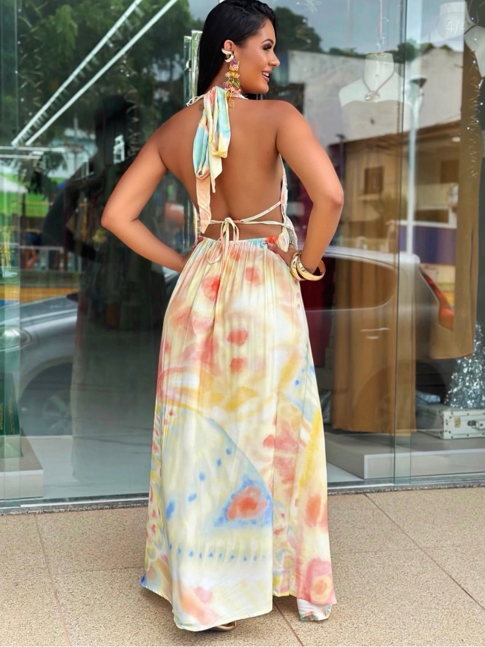 FARM Rio Embroidered Butterfly Maxi Dress - Picture 3 of 6